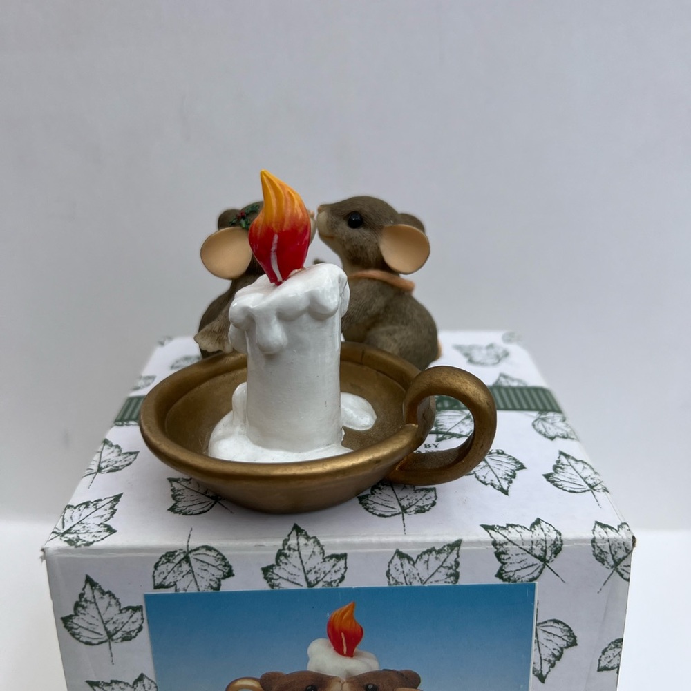 3 for $38~EUC~ Fitz And Floyd, "Charming Tails" Candle Light Kisses. - Picture 4 of 8